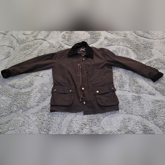 Barbour Ashby Waxed Jacket Large - Picture 1 of 3